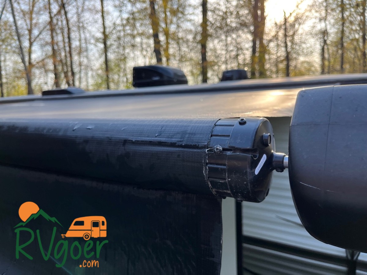 RV Awning Rolls Up Crooked Best Answer On Fix