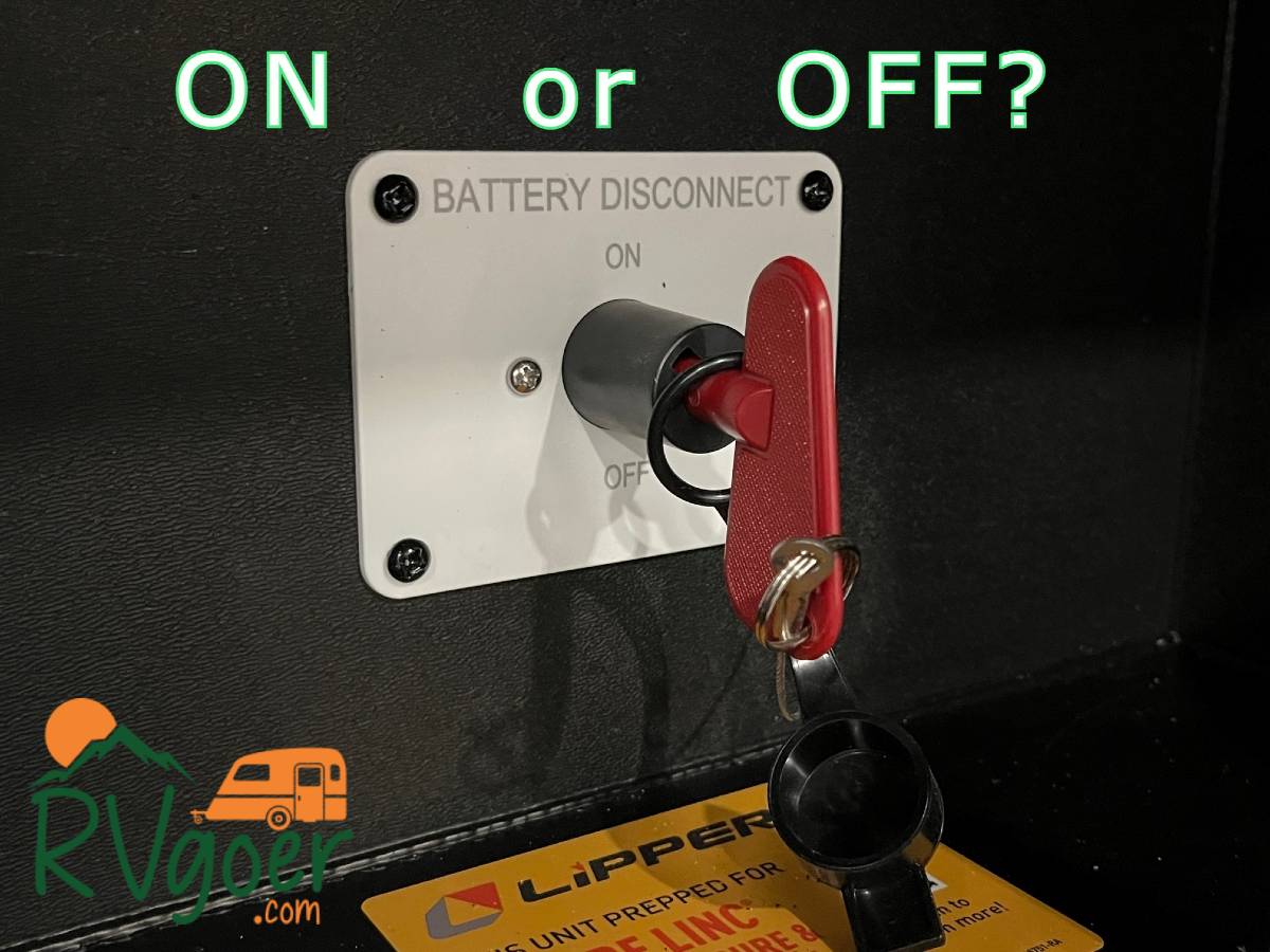 Battery Disconnect Switch On or Off When On Shore Power Your Ultimate